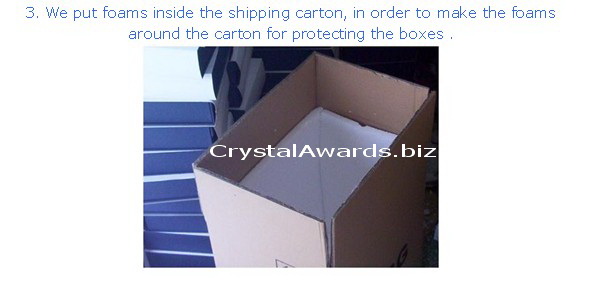 presentation box for crystal awards and gifts