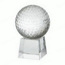 optical crystal golf trophies