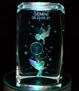 gemini crystal gifts