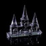 Kristall Eiffelturm, Kristall 3D-Modelle, Kristall Gebäude, Kristall Wahrzeichen
