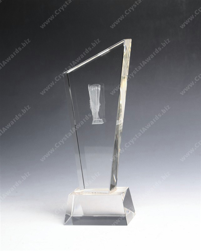 Prêmio cúpula de cristal com uma base incrível de cristal óptico (muitas cores estão disponíveis), usados como prêmios de reconhecimento corporativo ou prêmios troféu desportivo.