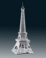 Torre Eiffel di cristallo del modello