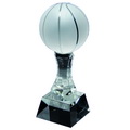 Basket-ball trophée en cristal
