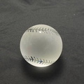 De base-ball de cristal optique, le baseball en verre optique, optique presse-papiers de baseball en verre, en cristal optique cadeaux de baseball, des souvenirs de cristal de baseball en verre.