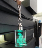 CRYSTAL KEYRING LED LIGHT